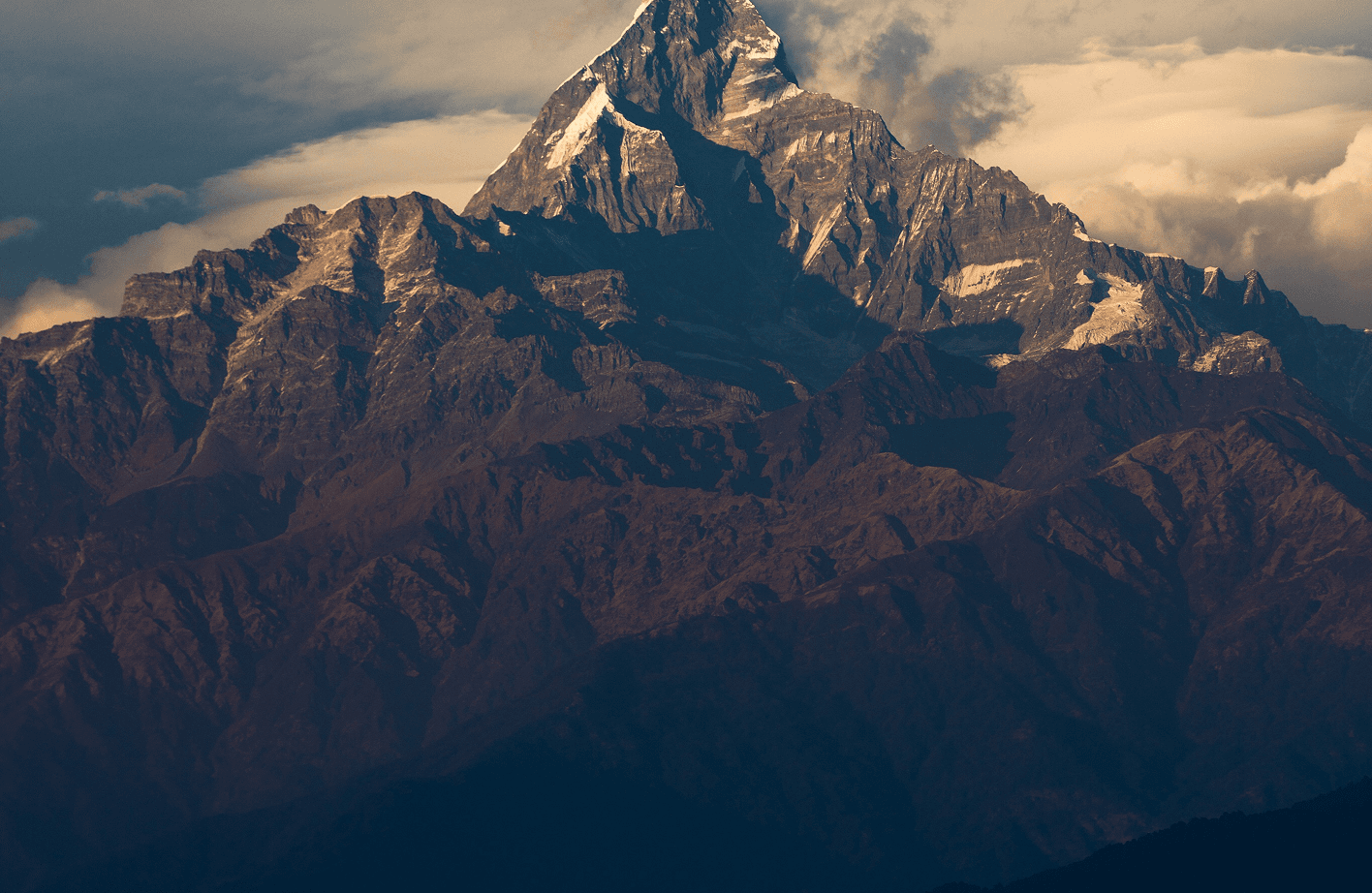 Flight approaching Lukla Airport